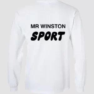 MR Winston Sweatshirt White