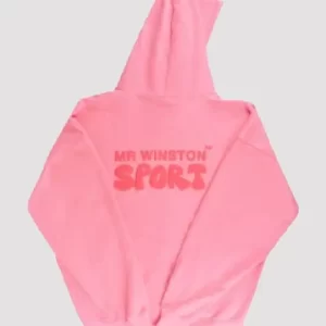 Mr Winston Co Puff Hoodie Sweat – Vintage Pink