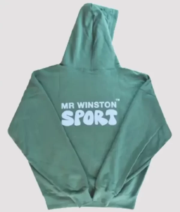 Mr Winston Co. Puff Hoodie Forest