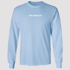 Mr Winston Merch Logo Sweatshirt Sky