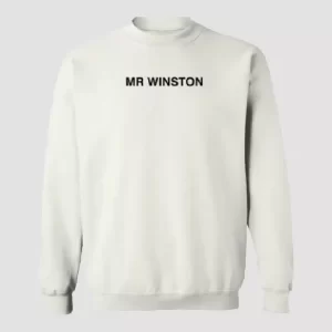 Mr Winston Merch Sweatshirt Grey