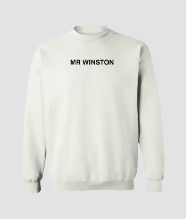 Mr Winston Merch Sweatshirt Grey