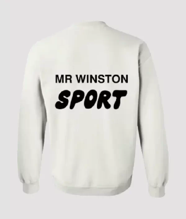 Mr Winston Merch Sweatshirt Grey