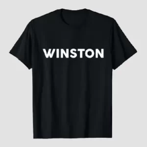 Mr Winston T Shirt Black