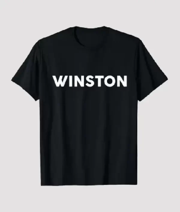 Mr Winston T Shirt Black