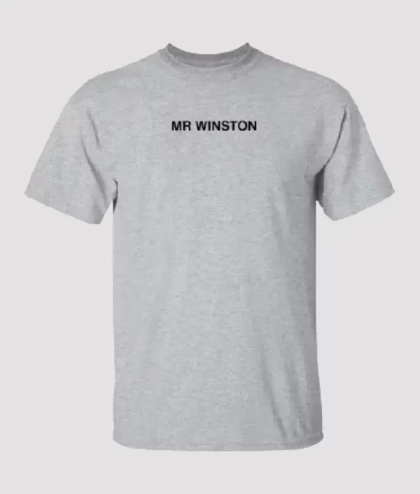 Mr Winston T Shirt Gray