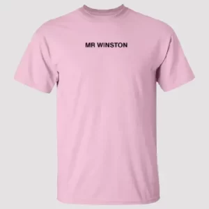 Mr Winston T Shirt Pink