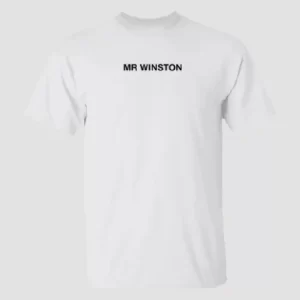 Mr Winston T Shirt White Black