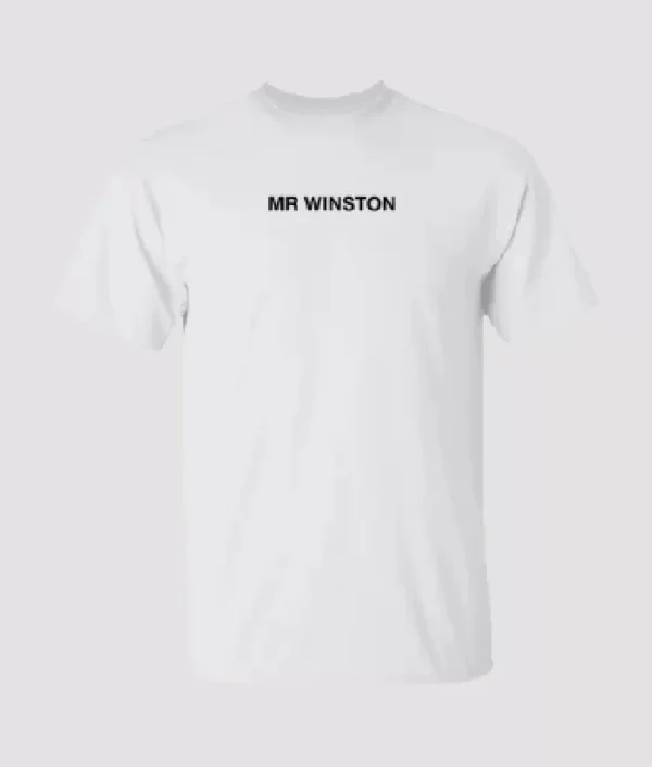 Mr Winston T Shirt White Black